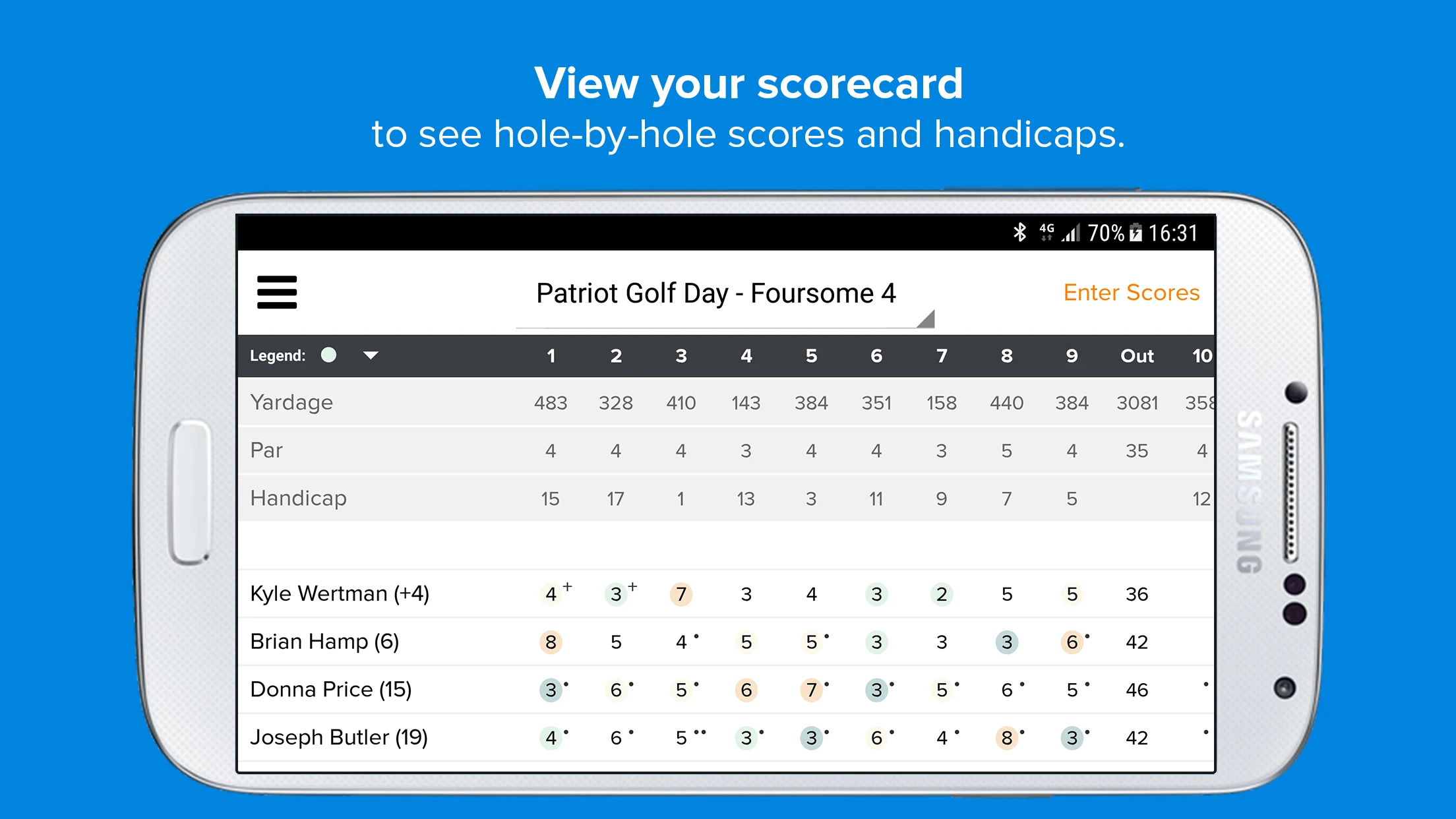 Golf Genius screenshot