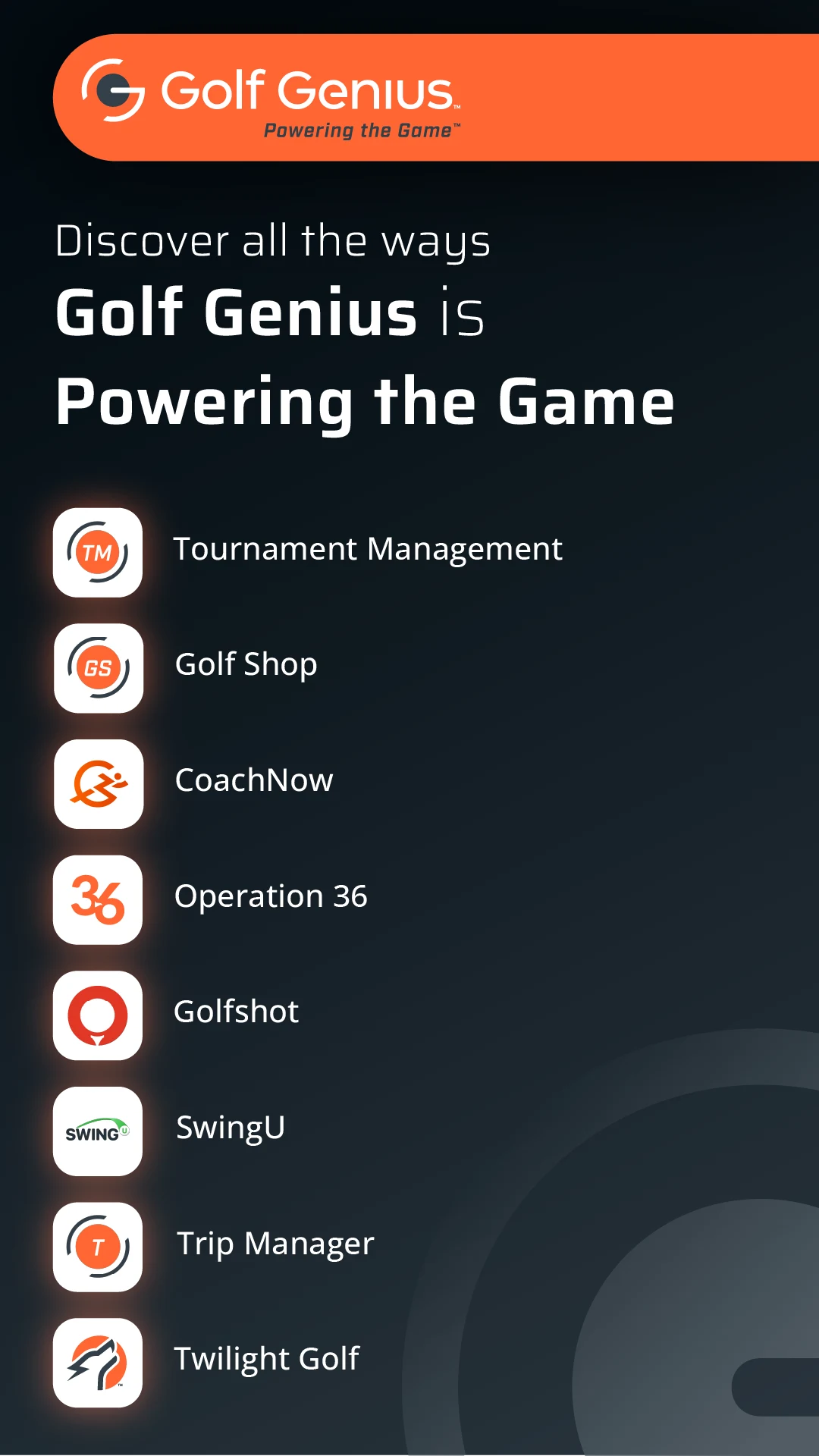 Golf Genius screenshot